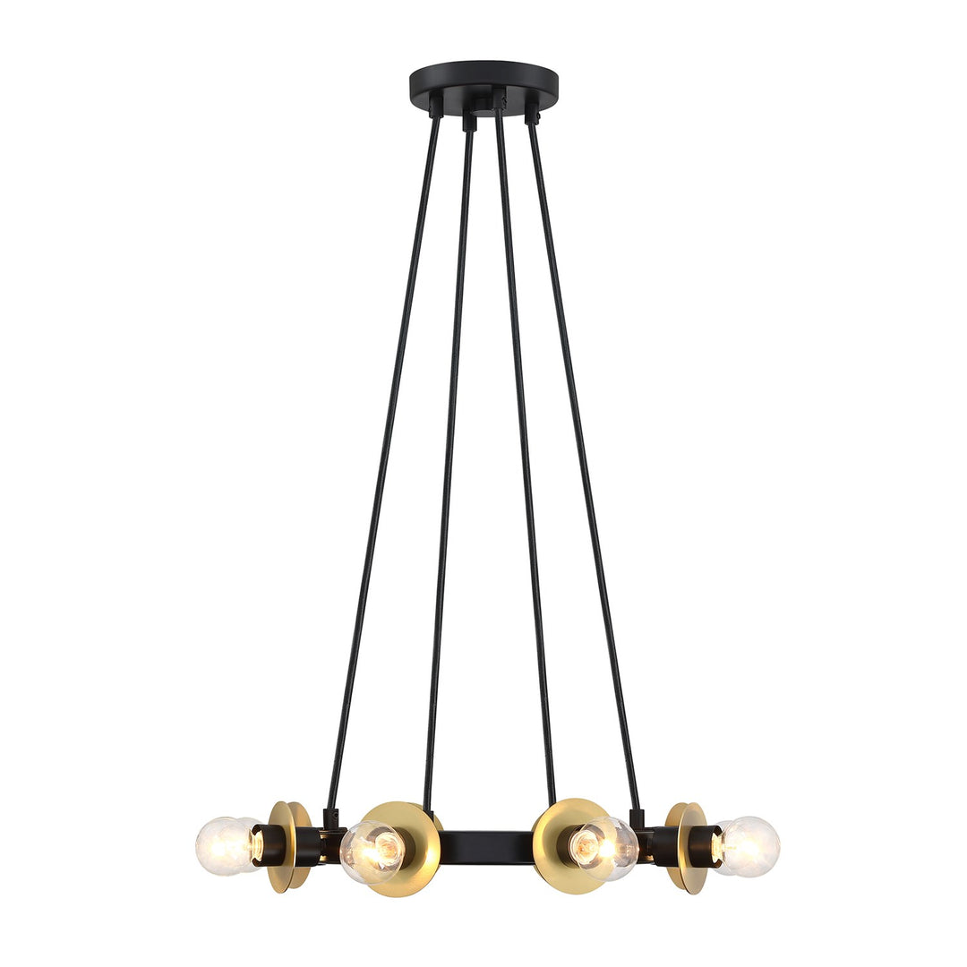 8 Light Semi Flush Mount