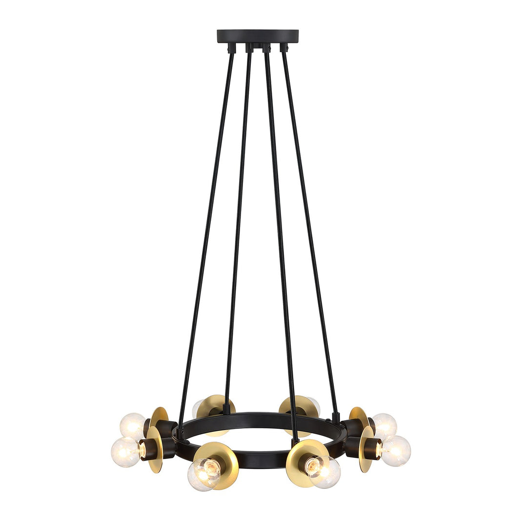 8 Light Semi Flush Mount