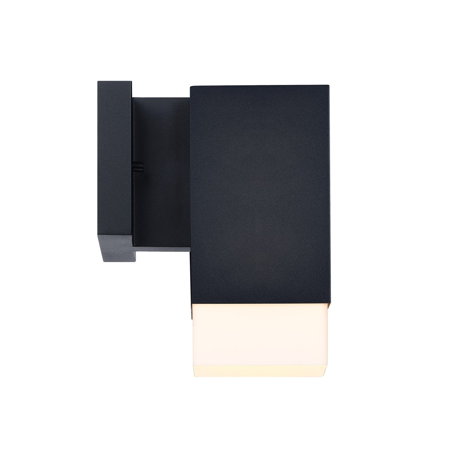 Black Outdoor Hardwired Wall Sconce