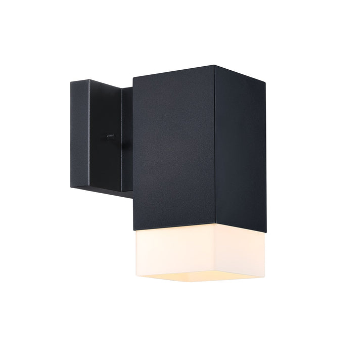 Black Outdoor Hardwired Wall Sconce