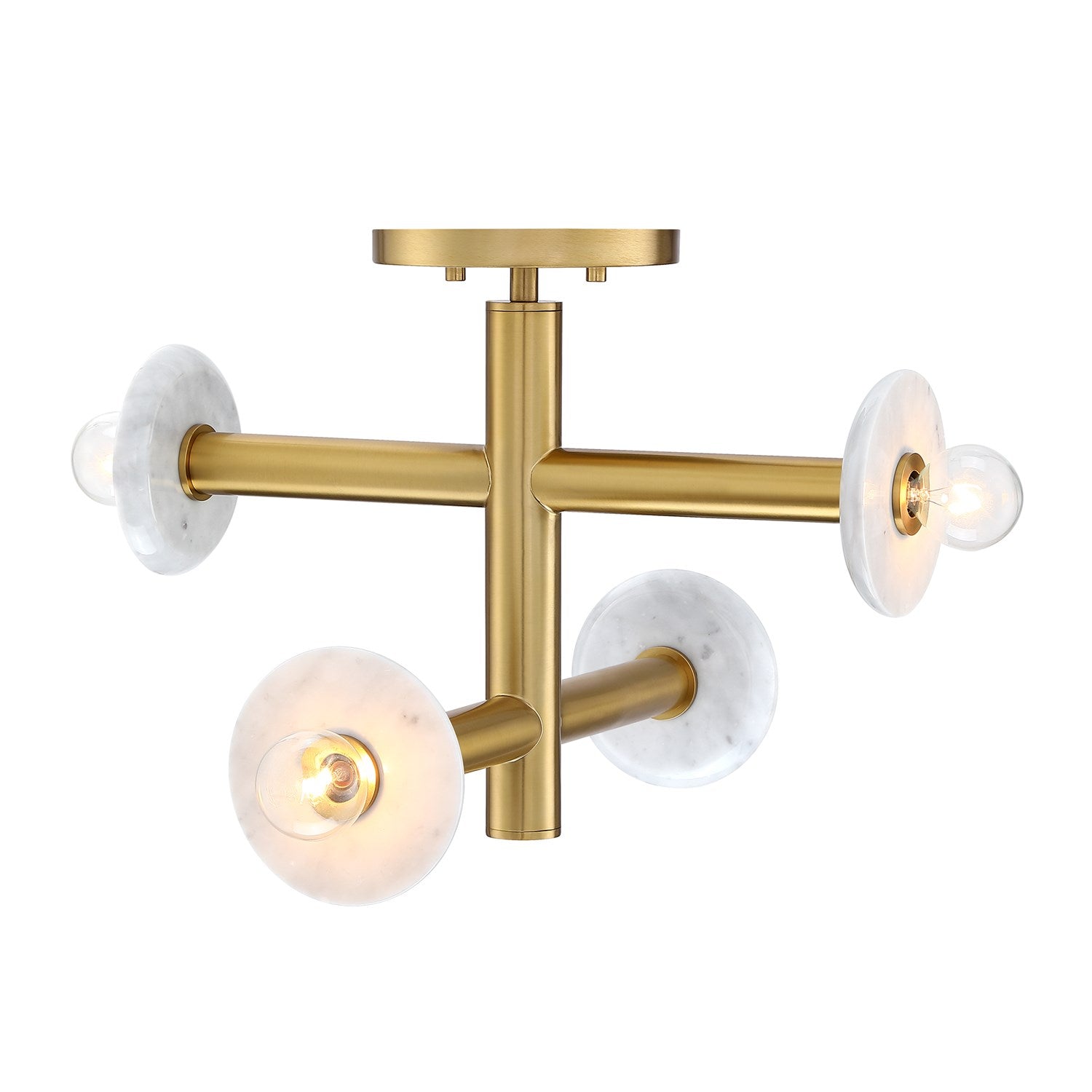 4 Light Semi Flush Mount