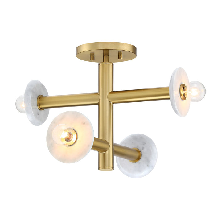 4 Light Semi Flush Mount