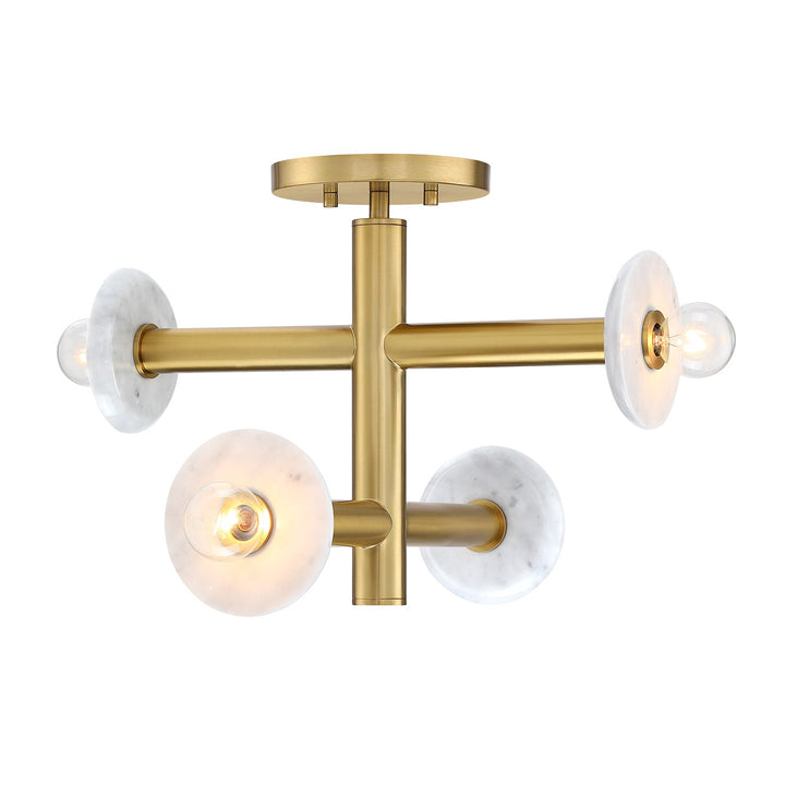 4 Light Semi Flush Mount