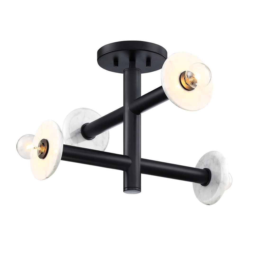 4 Light Semi Flush Mount