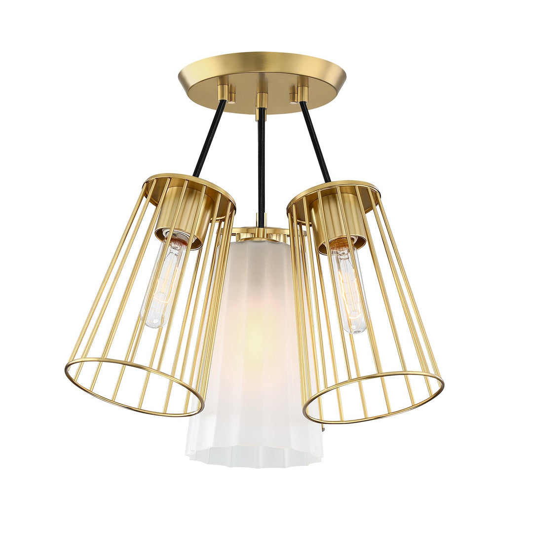 4 Light Semi Flush Mount