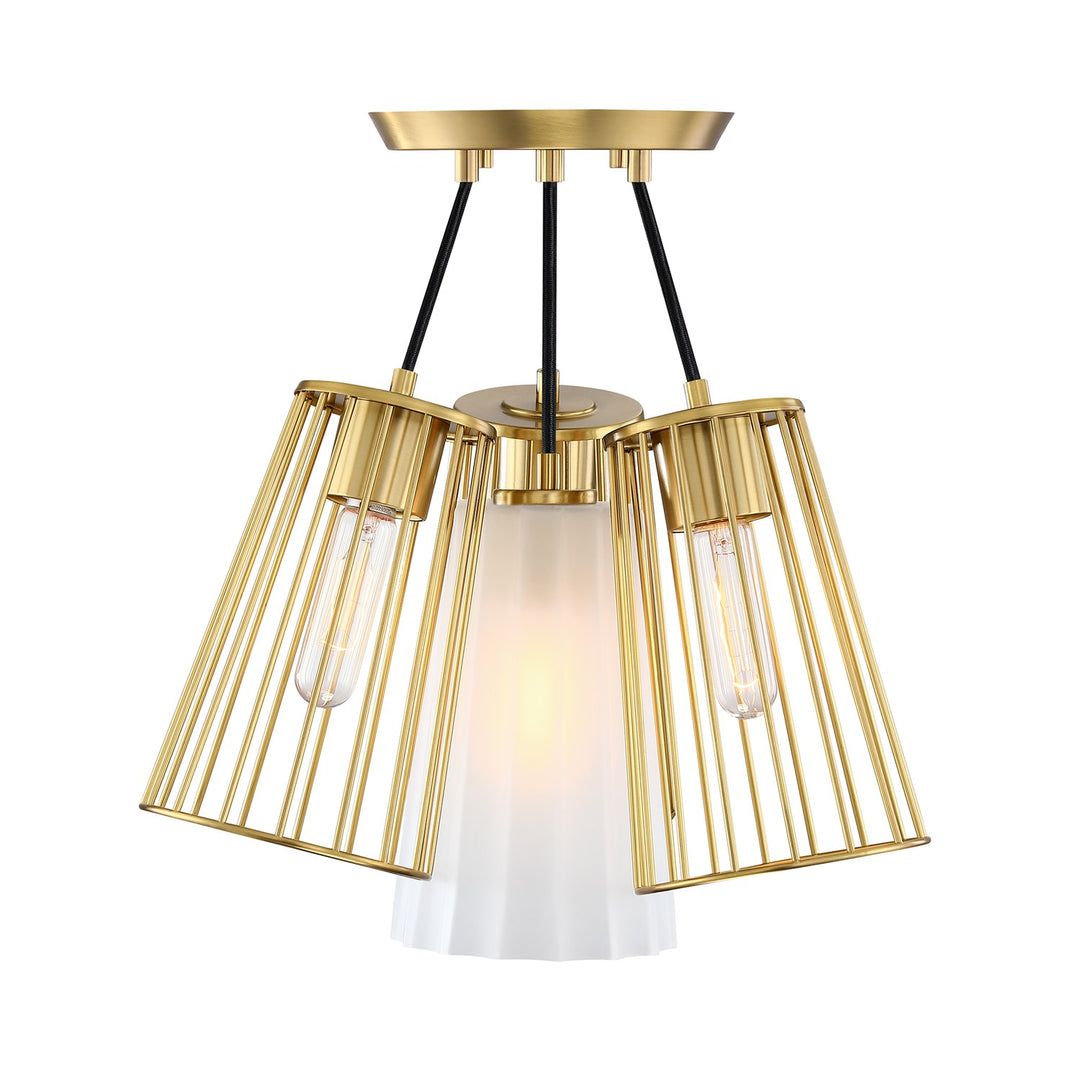 4 Light Semi Flush Mount