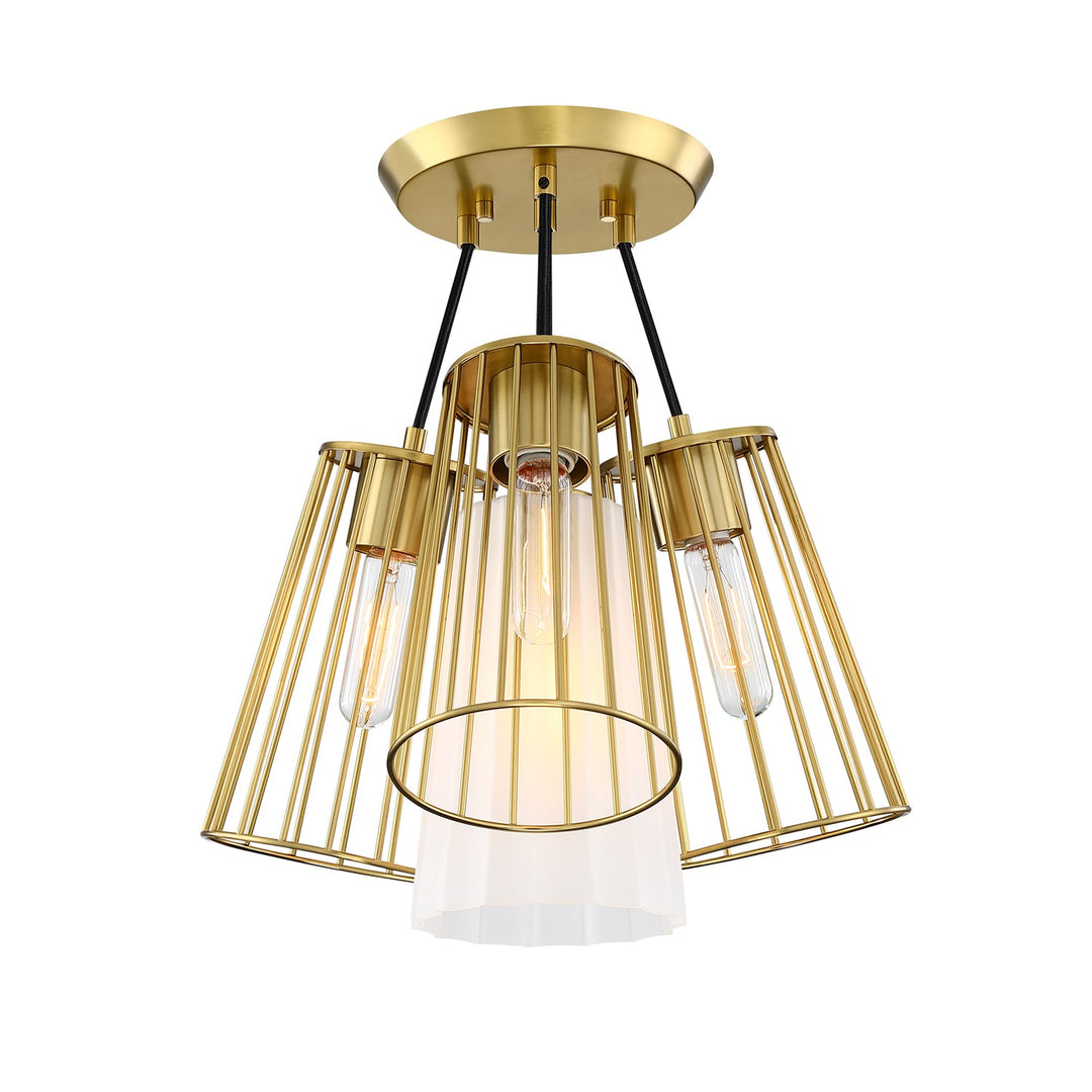 4 Light Semi Flush Mount