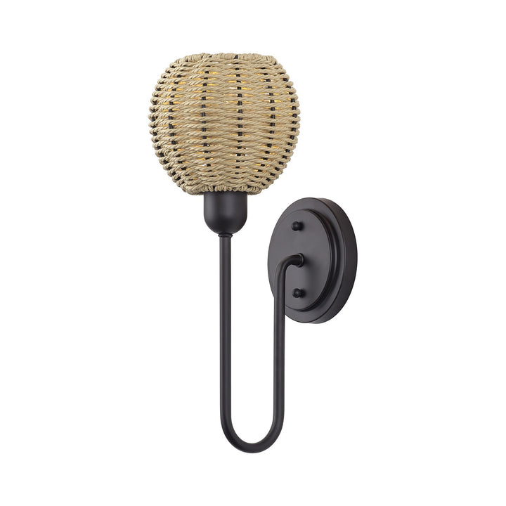 1 Light Bronze Single Sconce