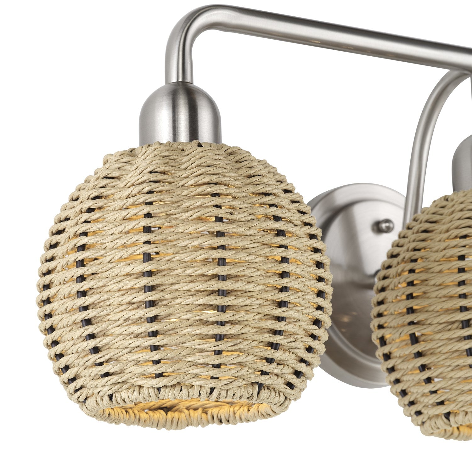 3 Light Brushed Nickel Vanity Sconce