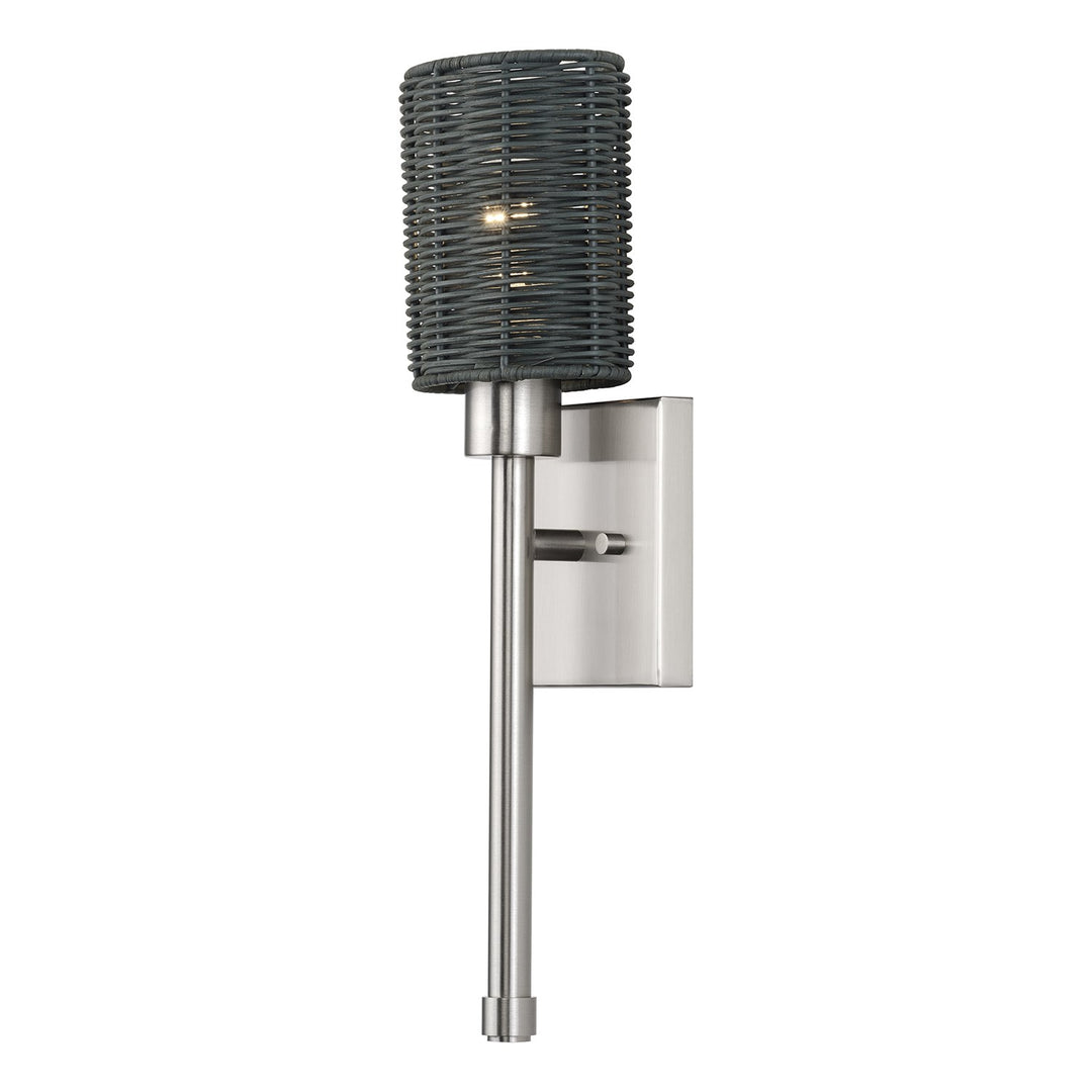 1 Light Brushed Nickel Single Ada Sconce