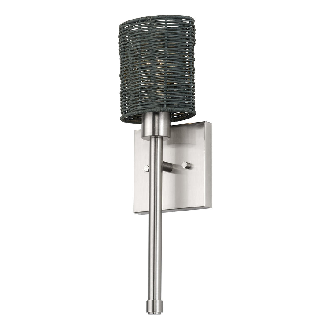 1 Light Brushed Nickel Single Ada Sconce