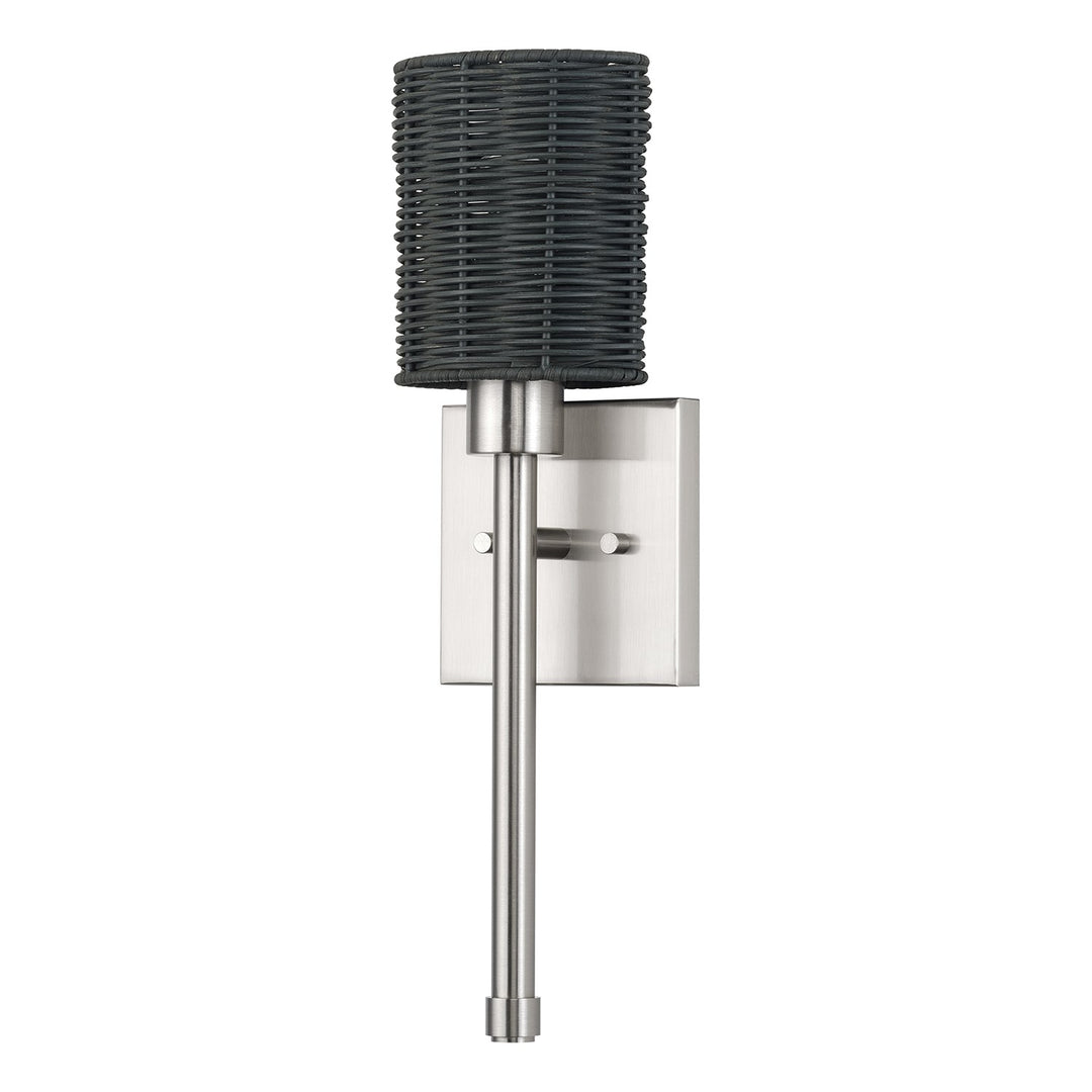 1 Light Brushed Nickel Single Ada Sconce