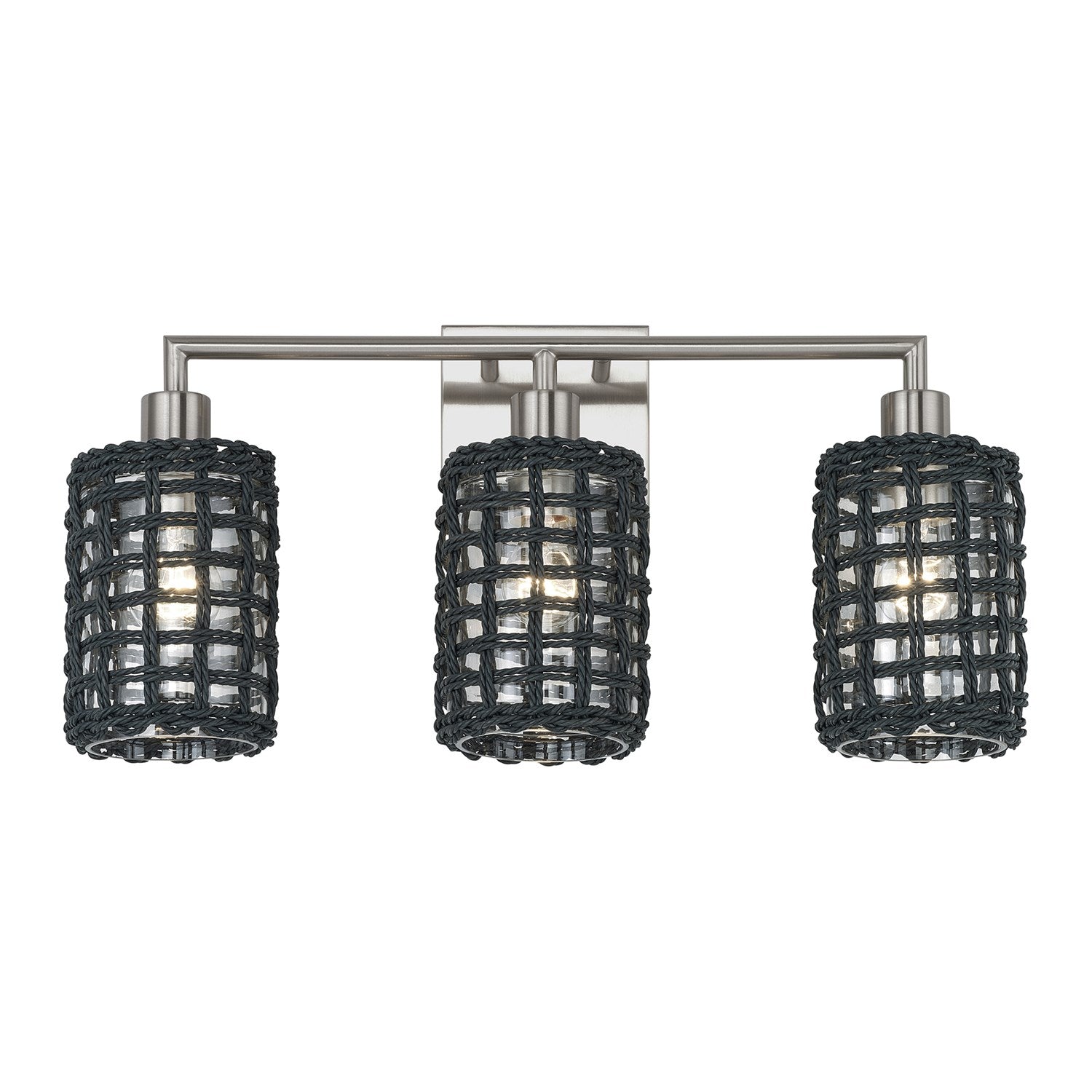 3 Light Brushed Nickel Vanity Sconce