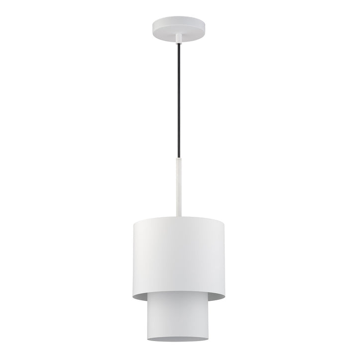1 Light White Mini Pendant