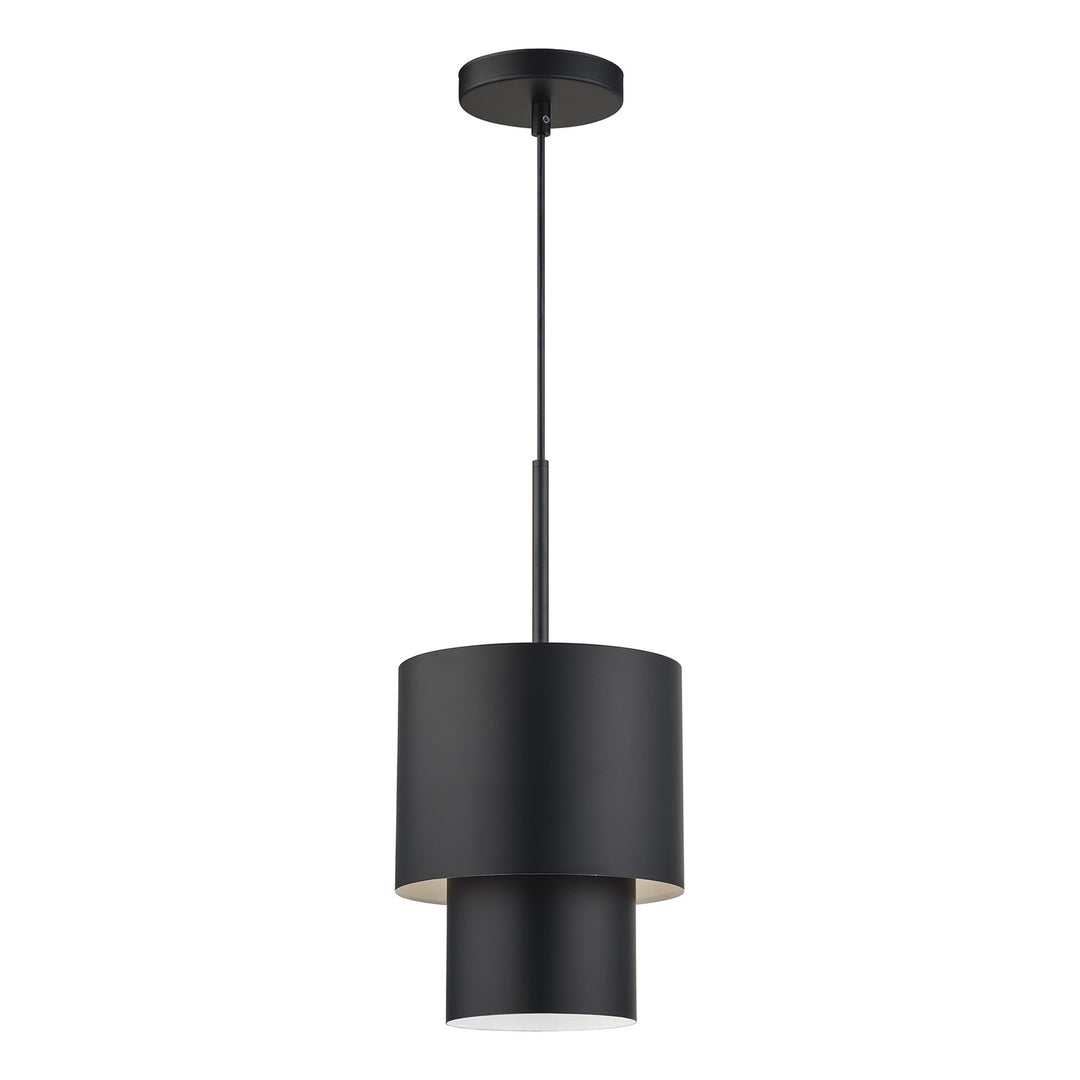 1 Light Black Mini Pendant