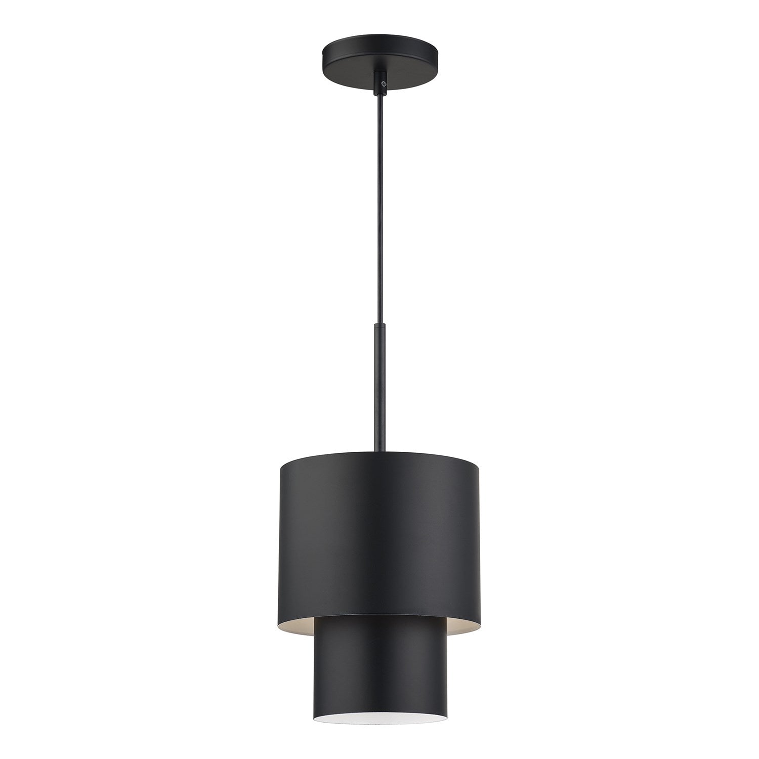 1 Light Black Mini Pendant