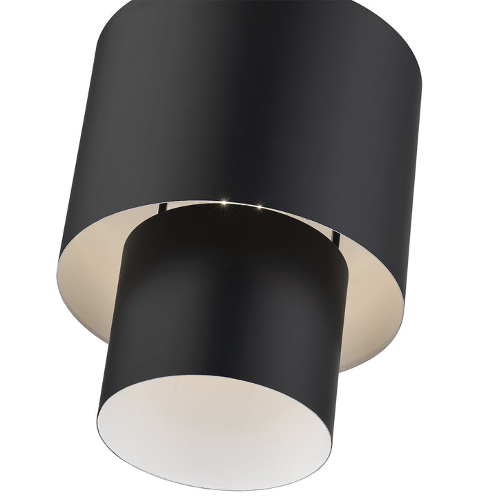 1 Light Black Mini Pendant