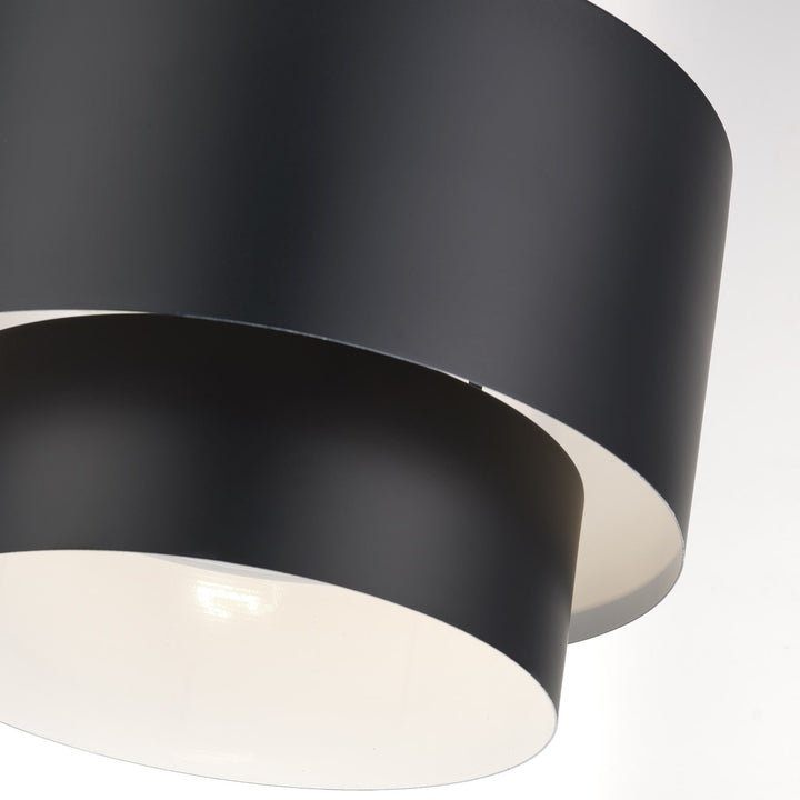 1 Light Black Pendant