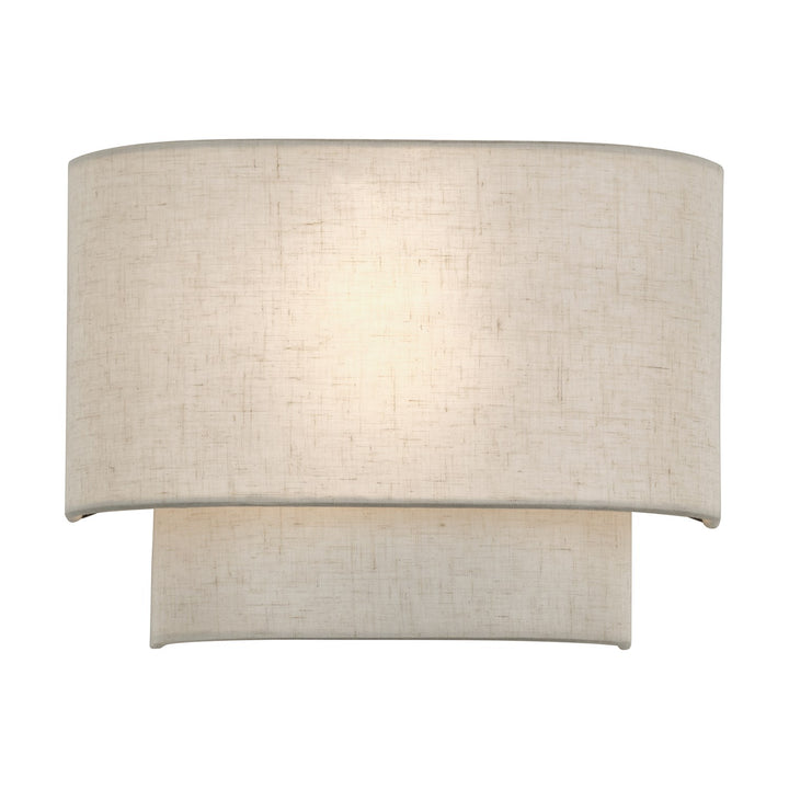 1 Light English Bronze Ada Sconce by Livex Lighting