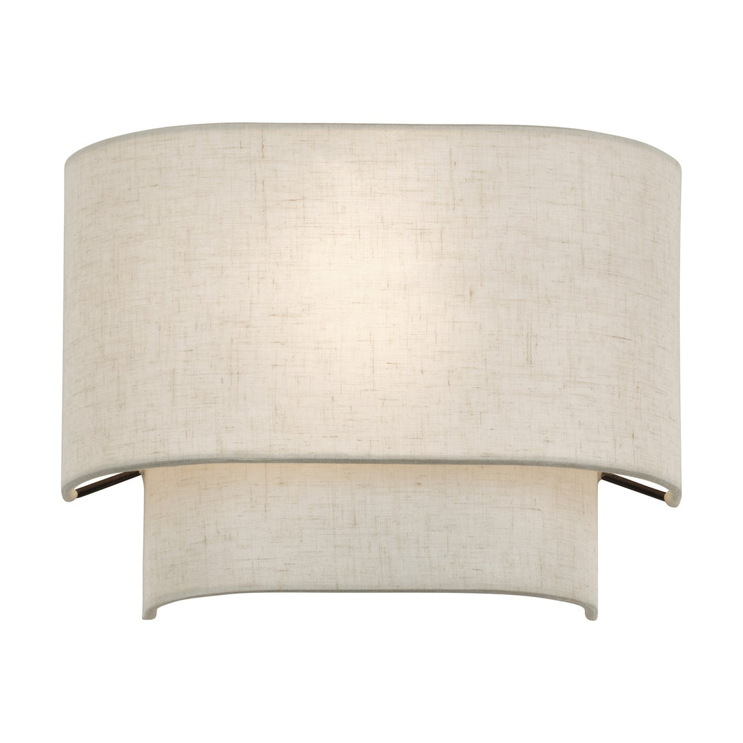 1 Light English Bronze Ada Sconce