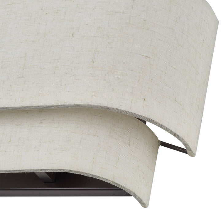 1 Light English Bronze Ada Sconce