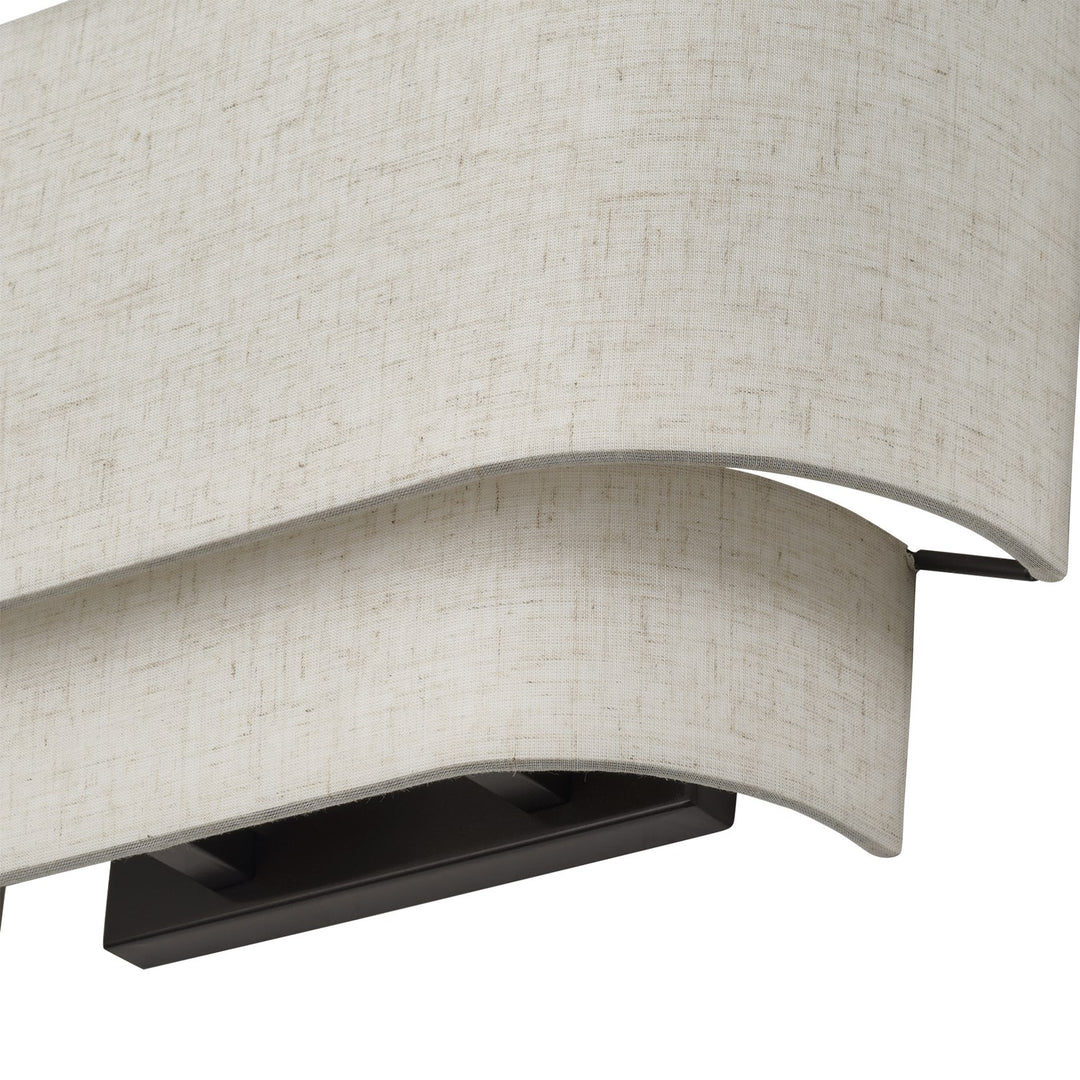 2 Light English Bronze Ada Sconce