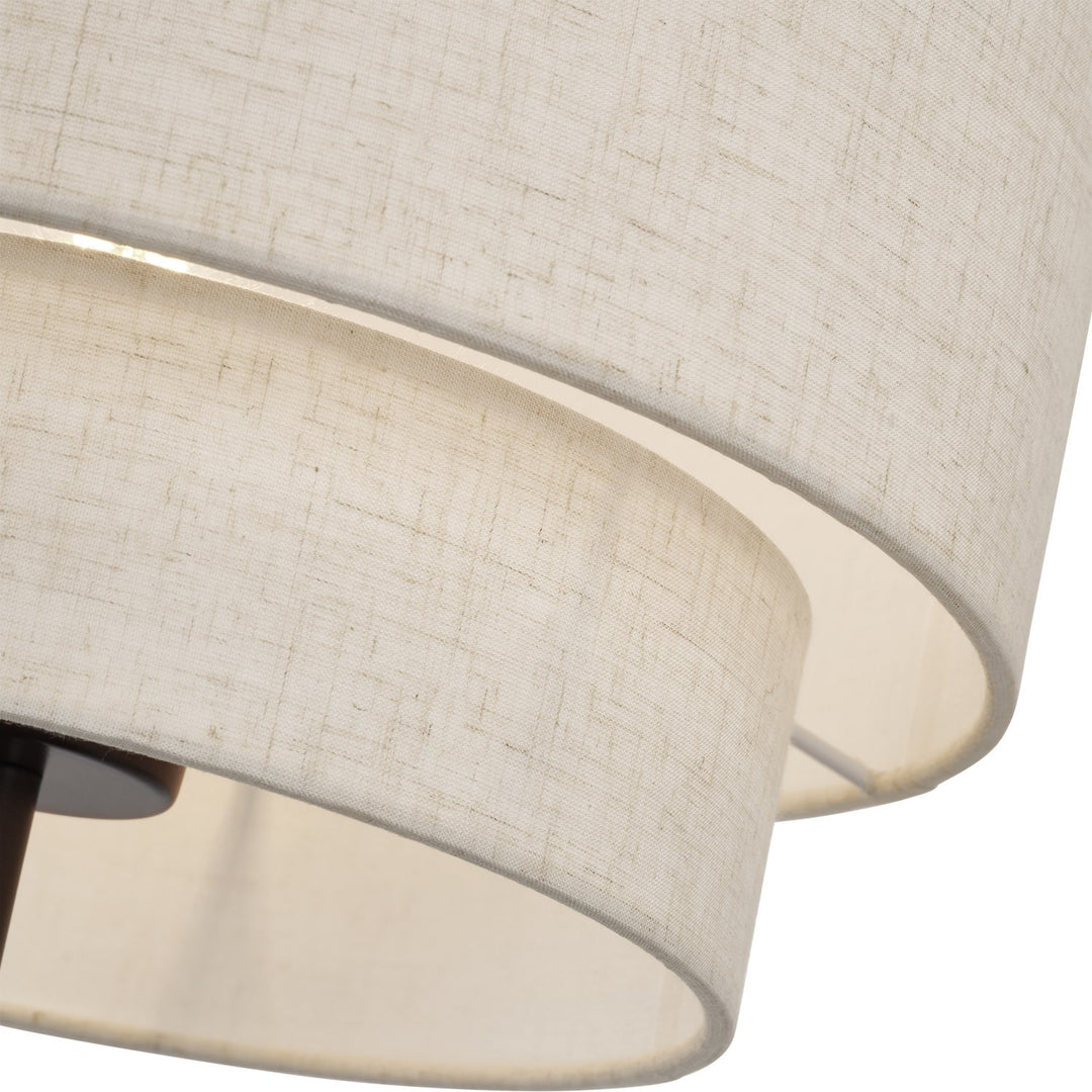 1 Light English Bronze Swing Arm Wall Lamp