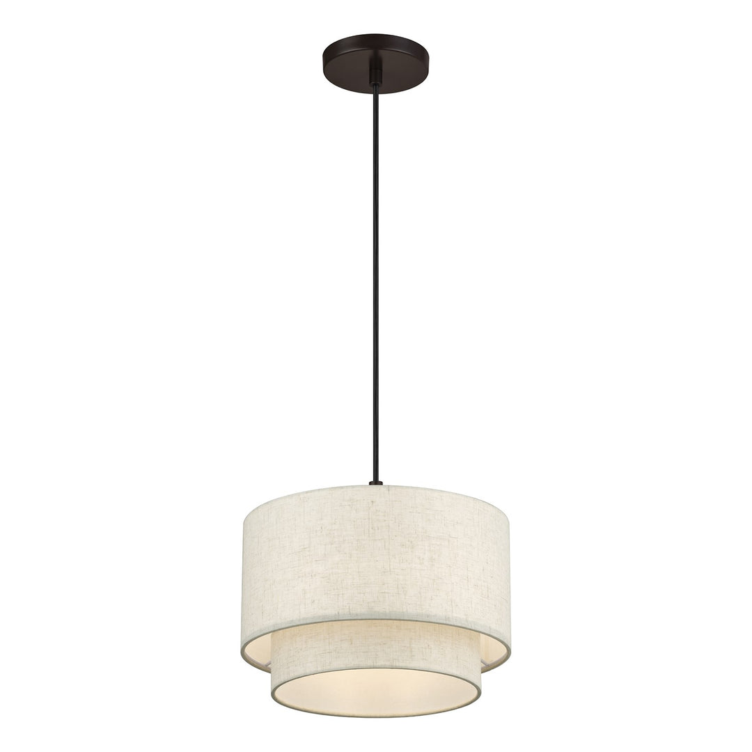 1 Light English Bronze Pendant