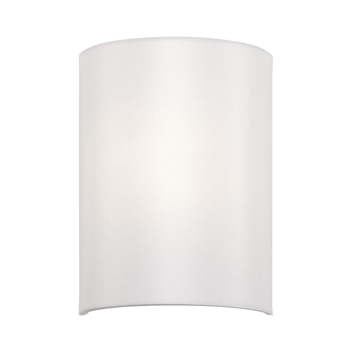 1 Light Shiny White Ada Sconce
