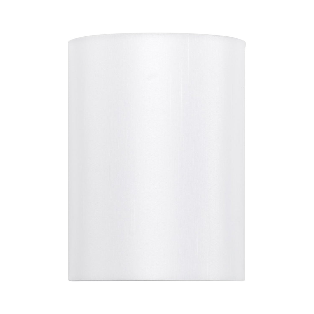 1 Light Shiny White Ada Sconce