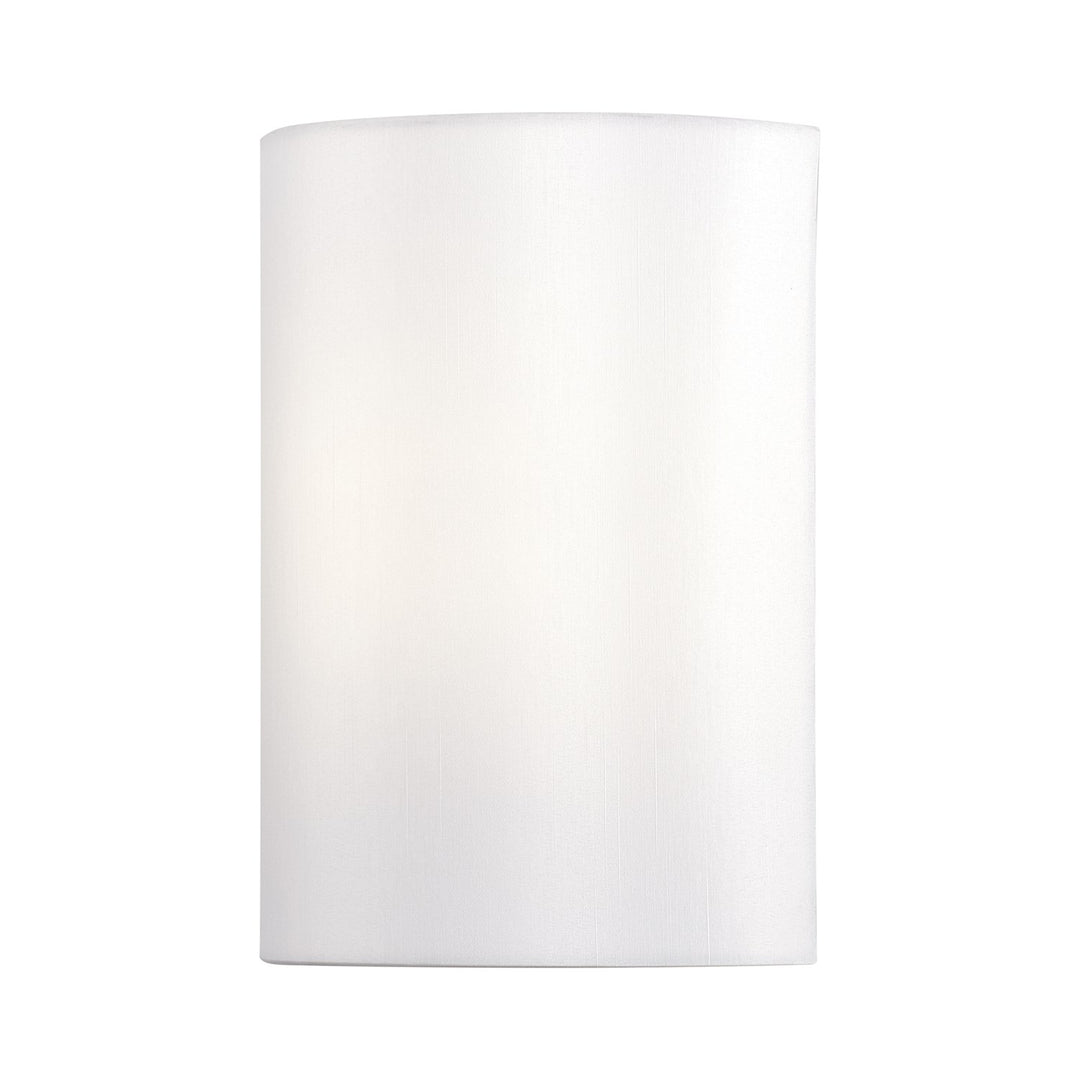 1 Light Shiny White Ada Sconce
