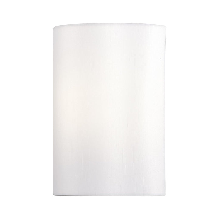 1 Light Shiny White Ada Sconce