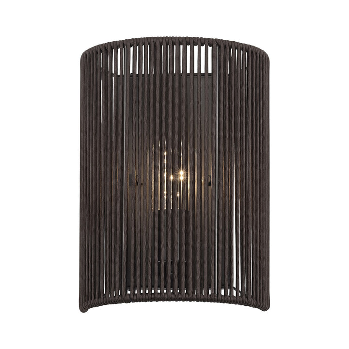 1 Light English Bronze Ada Sconce