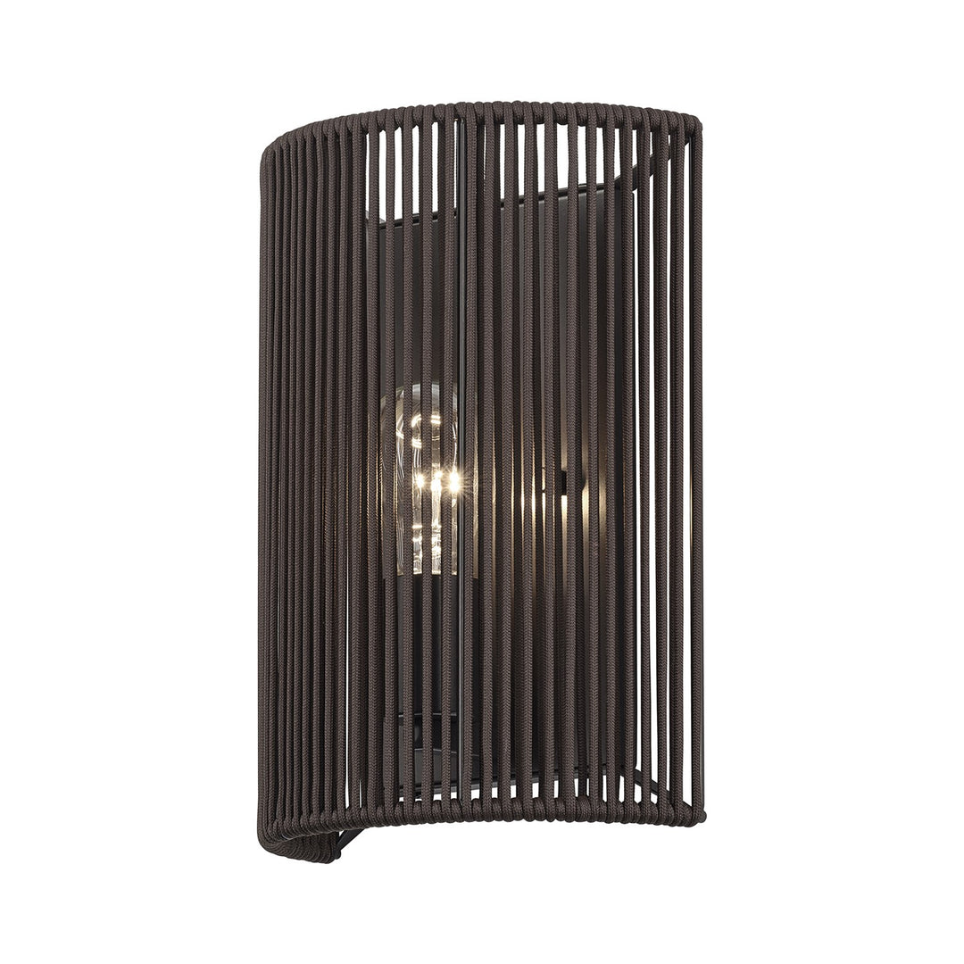 1 Light English Bronze Ada Sconce