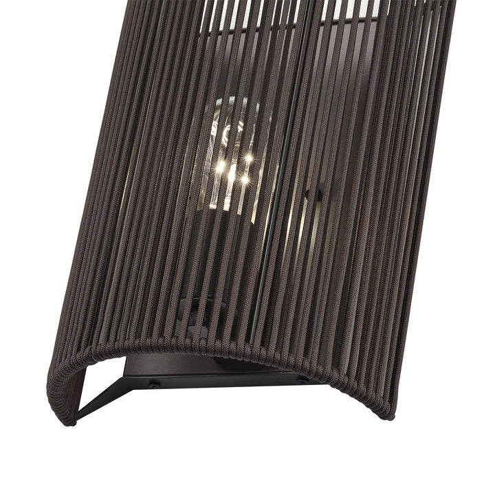 1 Light English Bronze Ada Sconce