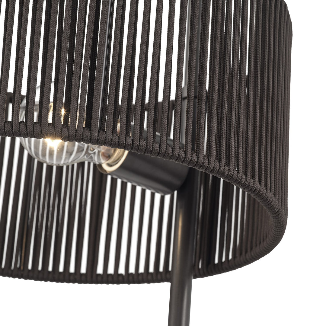 1 Light English Bronze Swing Arm Wall Lamp