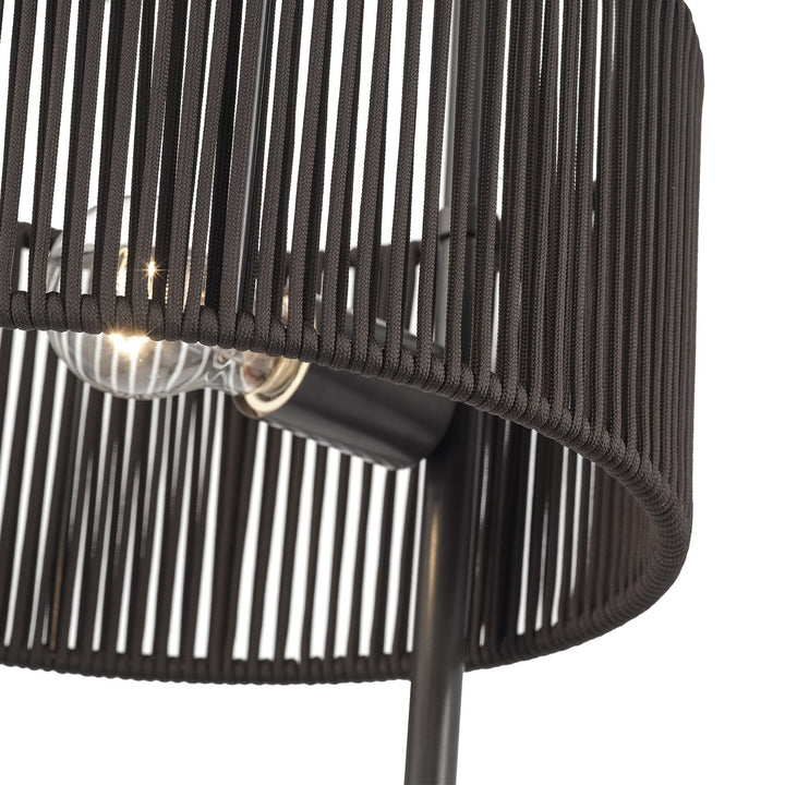 1 Light English Bronze Swing Arm Wall Lamp