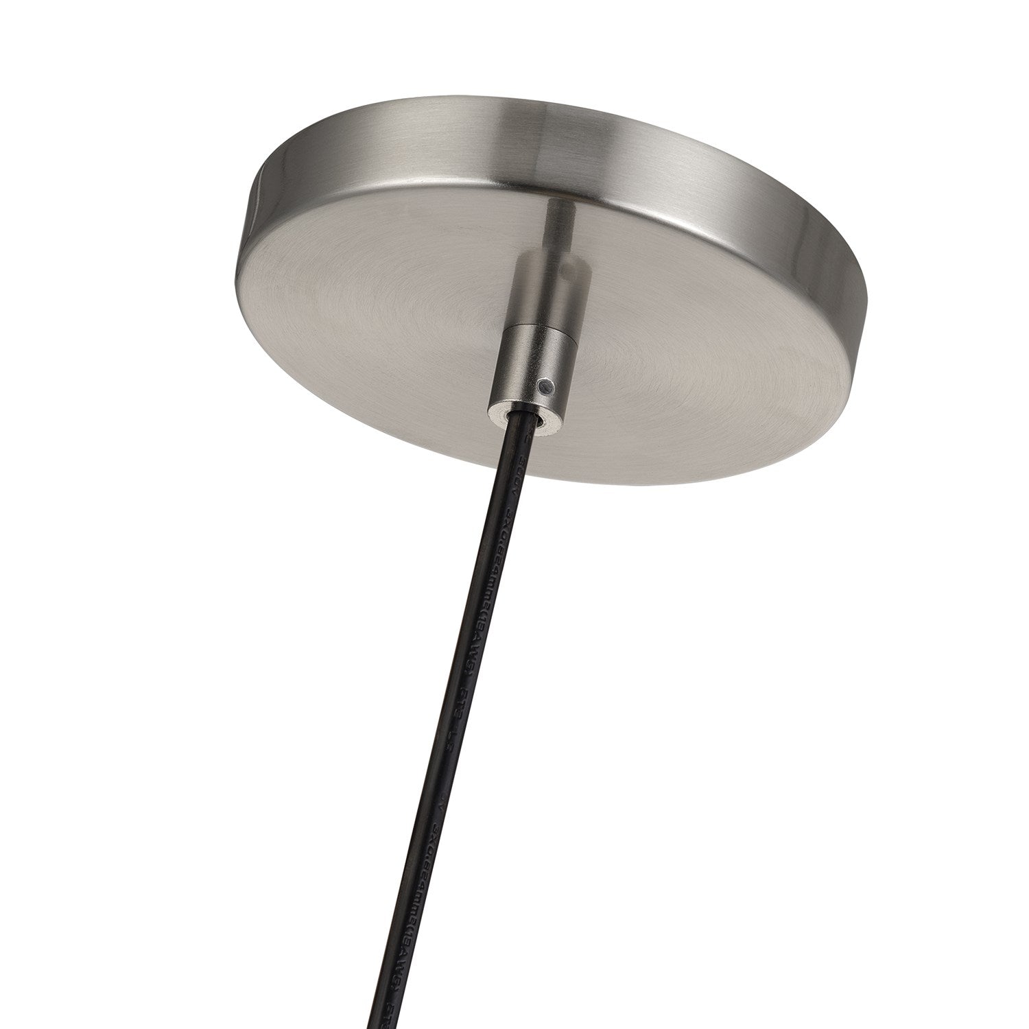 1 Light Brushed Nickel Mini Pendant