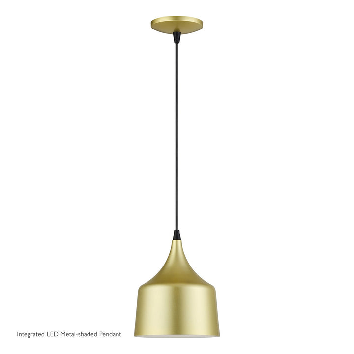 Led Soft Gold Pendant by Livex Lighting