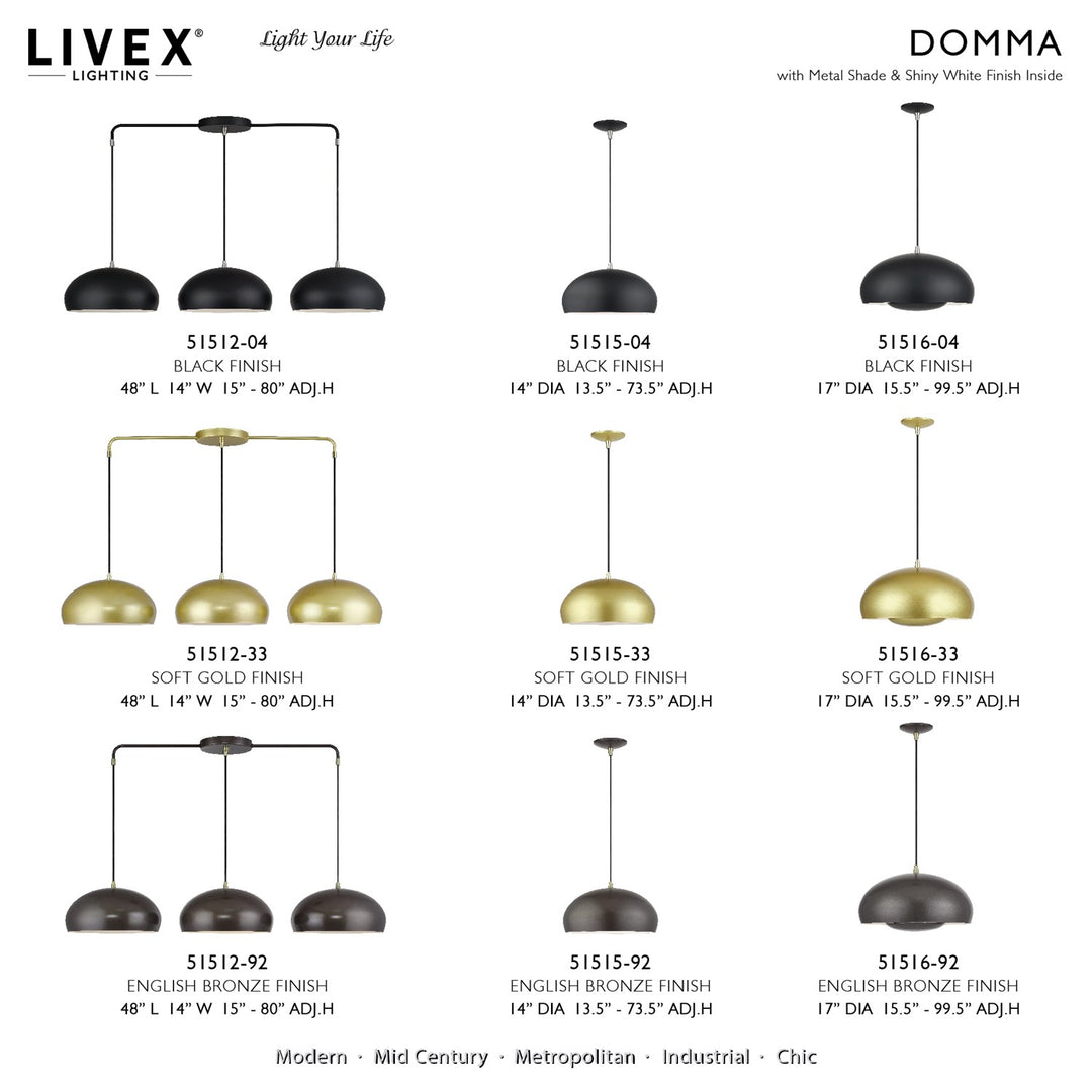 3 Light Soft Gold Extra Large Linear Chandelier