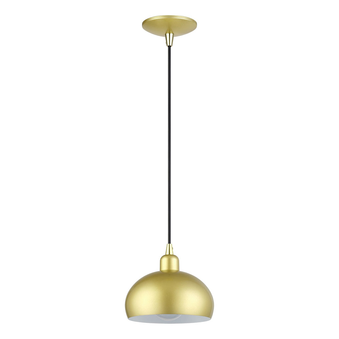 1 Light Soft Gold Mini Pendant