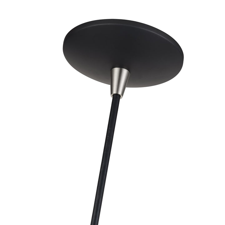 1 Light Black Pendant