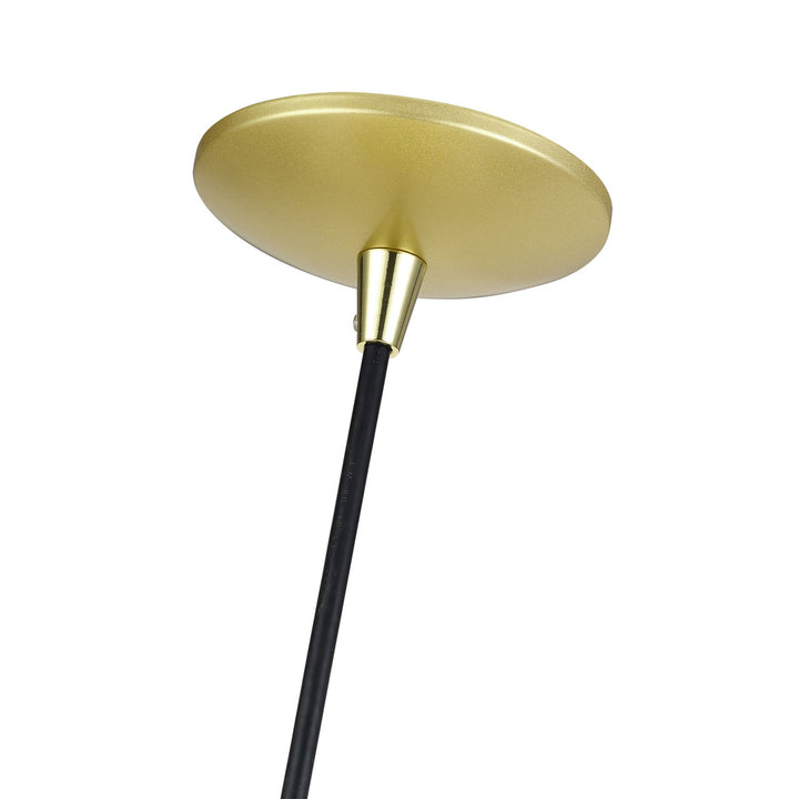 1 Light Soft Gold Pendant