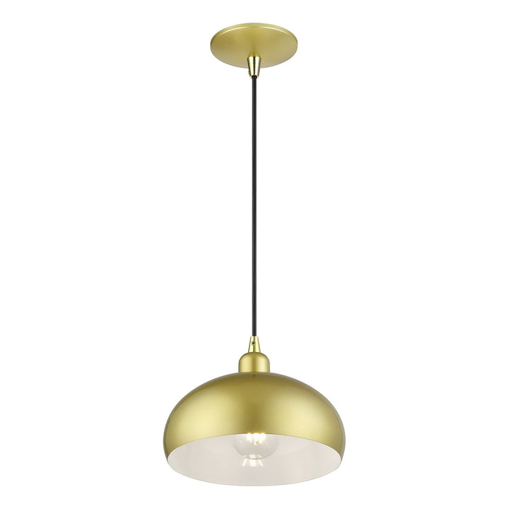 1 Light Soft Gold Pendant