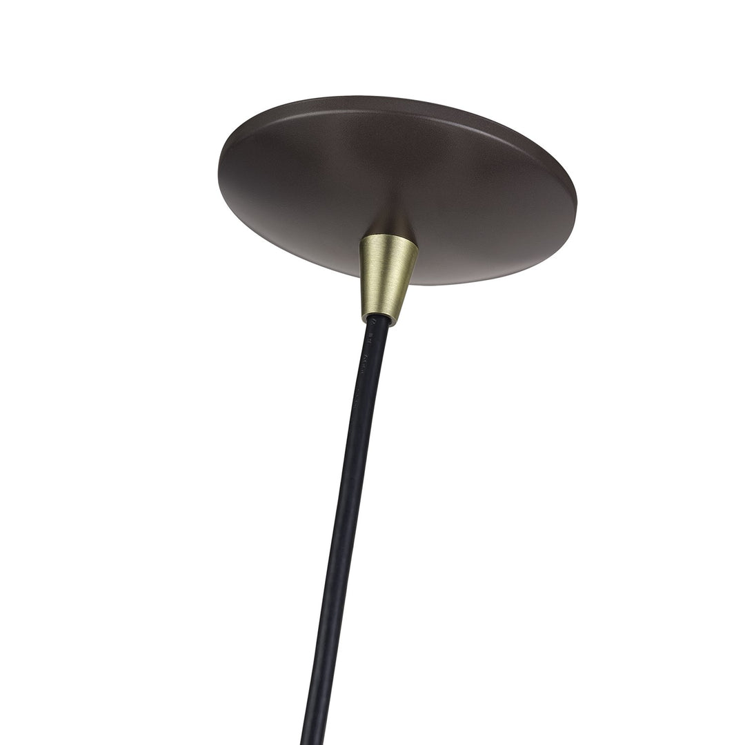 1 Light English Bronze Pendant