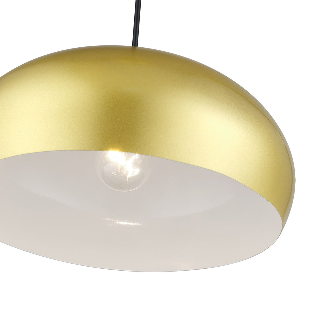 1 Light Soft Gold Pendant