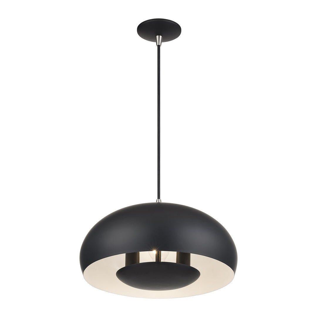 3 Light Black Pendant