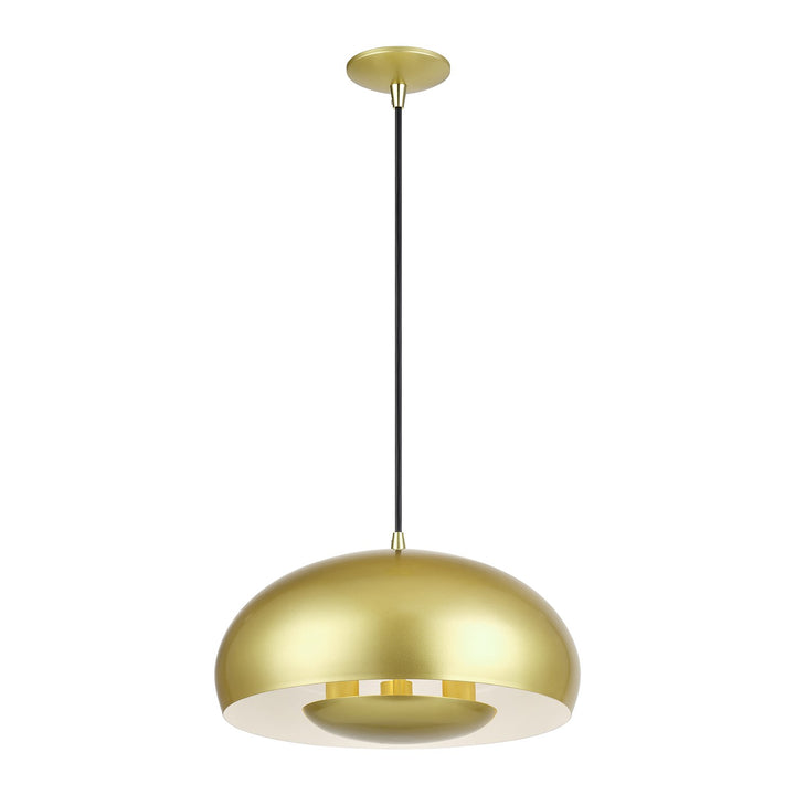 3 Light Soft Gold Pendant