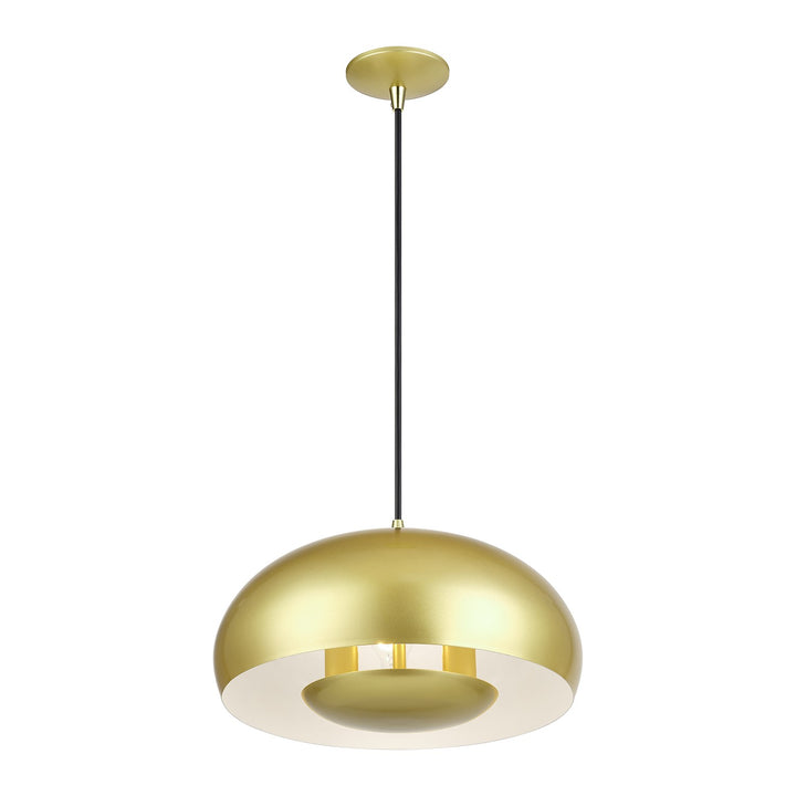 3 Light Soft Gold Pendant