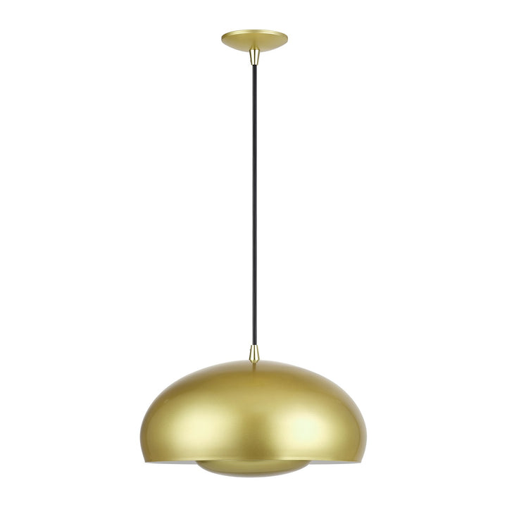 3 Light Soft Gold Pendant